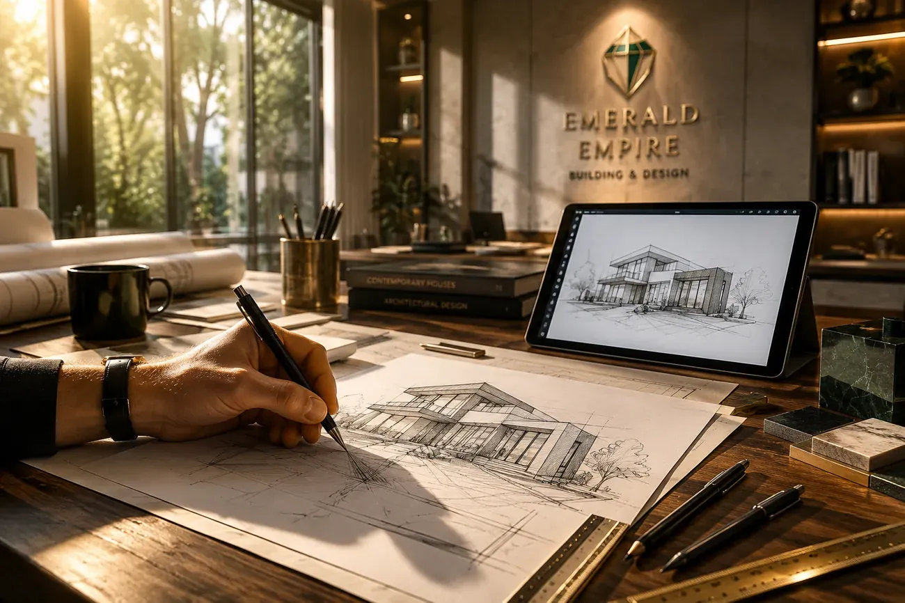 Архитектор Emerald Empire Building за проектированием дома